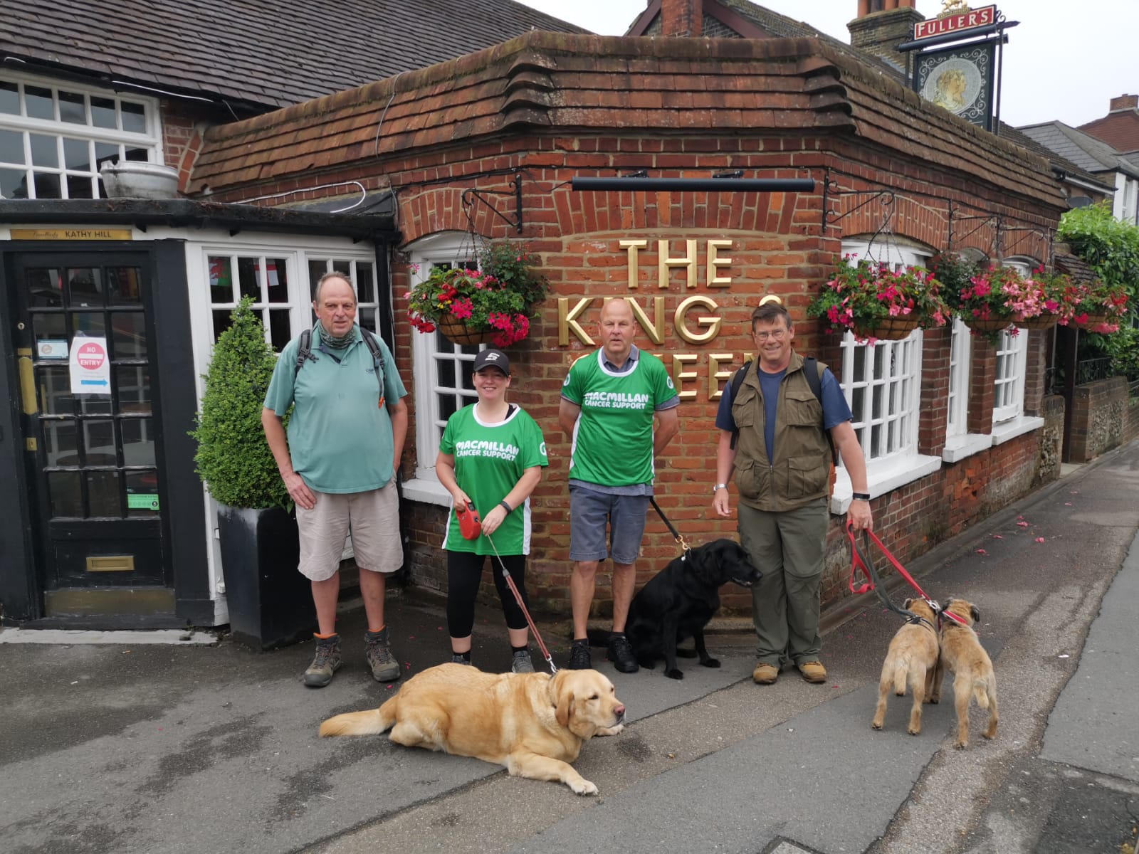 Raising money for a fantastic cause by racking up the steps! Denton